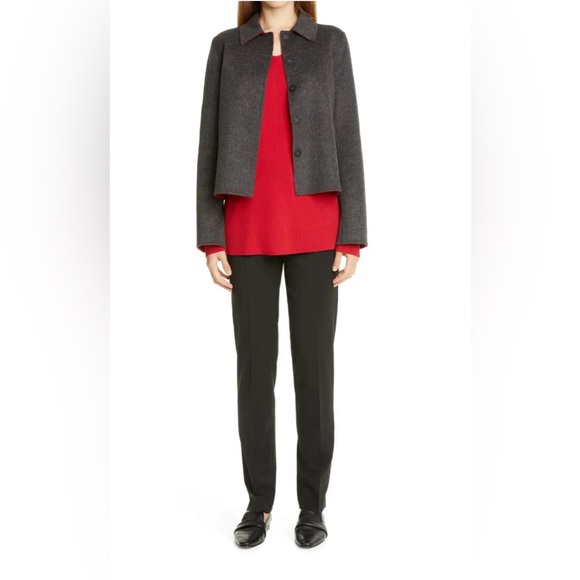 Lafayette 148 New York Tomasa Double Face Wool & Cashmere Jacket - Picture 3 of 10